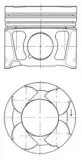 Kolben KOLBENSCHMIDT 41070600