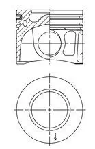 Kolben KOLBENSCHMIDT 41072600