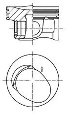 Kolben KOLBENSCHMIDT 41257600
