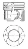 Kolben KOLBENSCHMIDT 41641610