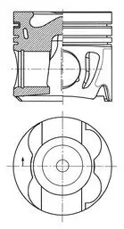 Kolben KOLBENSCHMIDT 41716610