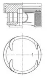 Kolben KOLBENSCHMIDT 41724600