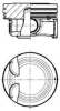 Kolben KOLBENSCHMIDT 41876620 Bild Kolben KOLBENSCHMIDT 41876620