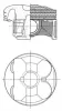 Kolben KOLBENSCHMIDT 41986600 Bild Kolben KOLBENSCHMIDT 41986600