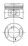 Kolben KOLBENSCHMIDT 94910700