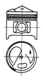 Kolben KOLBENSCHMIDT 93582620