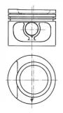 Kolben KOLBENSCHMIDT 93876610