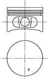Kolben KOLBENSCHMIDT 99646600