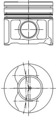 Kolben KOLBENSCHMIDT 41795620