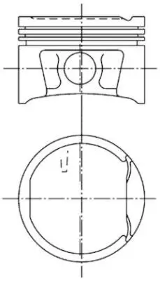 Kolben KOLBENSCHMIDT 99746600