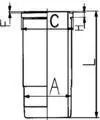 Zylinderlaufbuchse KOLBENSCHMIDT 88470110 Bild Zylinderlaufbuchse KOLBENSCHMIDT 88470110