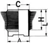 Zylinderlaufbuchse KOLBENSCHMIDT 88669110
