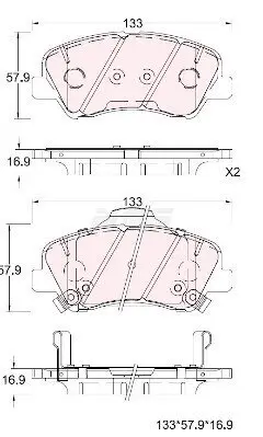 Gelenksatz, Antriebswelle radseitig NPS S281I26 Bild Gelenksatz, Antriebswelle radseitig NPS S281I26