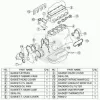 Dichtungsvollsatz, Motor NPS K126A03