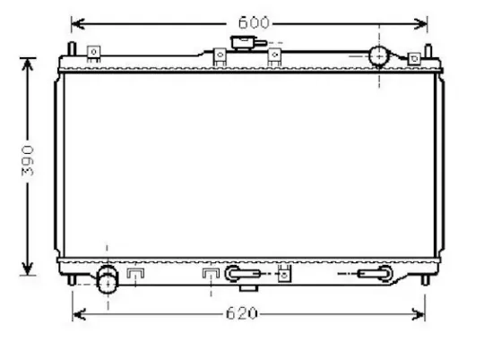 Kühler, Motorkühlung NPS M156A38 Bild Kühler, Motorkühlung NPS M156A38
