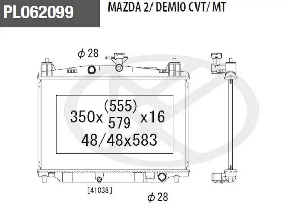 Kühler, Motorkühlung NPS M156A68