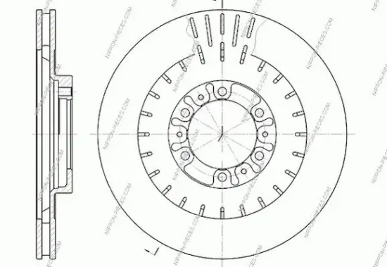 Bremsscheibe Vorderachse NPS M330I57 Bild Bremsscheibe Vorderachse NPS M330I57