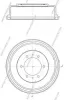 Bremstrommel Hinterachse NPS M340I04 Bild Bremstrommel Hinterachse NPS M340I04