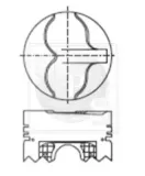 Kolben NPS N901N42N