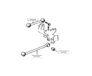 Lenker, Radaufhängung oben NPS T421A154