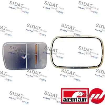 Hydraulikfiltersatz, Automatikgetriebe FISPA 57016AS Bild Hydraulikfiltersatz, Automatikgetriebe FISPA 57016AS