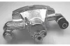 Bremssattel Hinterachse rechts ASHUKI by Palidium 0966-4002NEW