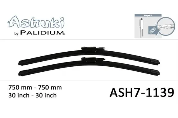 Wischblatt ASHUKI by Palidium ASH7-1139 Bild Wischblatt ASHUKI by Palidium ASH7-1139