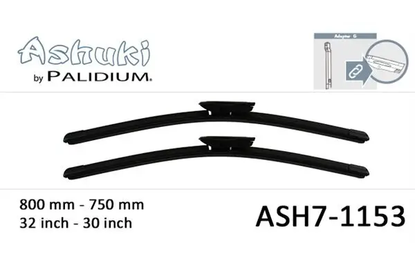 Wischblatt ASHUKI by Palidium ASH7-1153 Bild Wischblatt ASHUKI by Palidium ASH7-1153