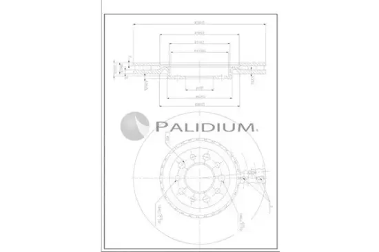 Bremsscheibe ASHUKI by Palidium P330-263 Bild Bremsscheibe ASHUKI by Palidium P330-263