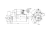 Starter 12 V 1,4 kW ASHUKI by Palidium PAL17-1010