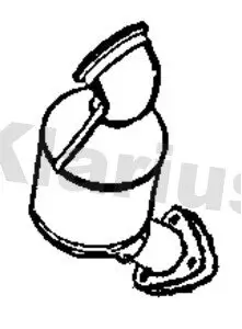 Katalysator KLARIUS 323559 Bild Katalysator KLARIUS 323559