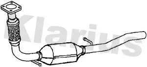 Ruß-/Partikelfilter, Abgasanlage KLARIUS 390174 Bild Ruß-/Partikelfilter, Abgasanlage KLARIUS 390174