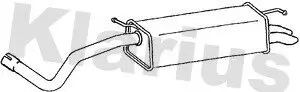 Endschalldämpfer KLARIUS 240751 Bild Endschalldämpfer KLARIUS 240751