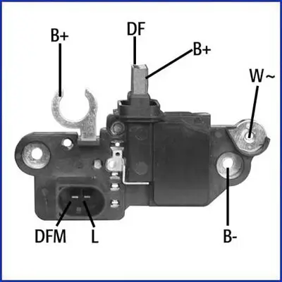 Generatorregler 14,5 V HITACHI 130570