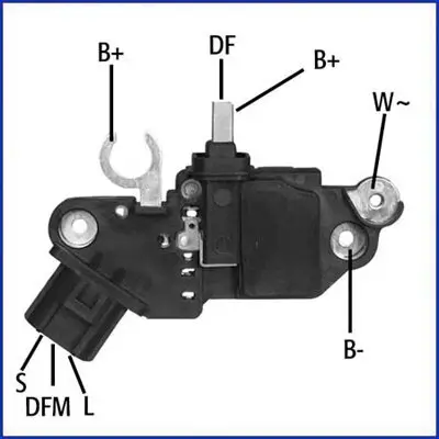 Generatorregler 14,5 V HITACHI 130593