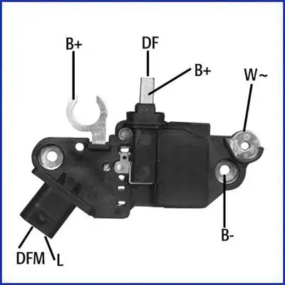 Generatorregler 14,5 V HITACHI 130595