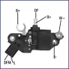 Generatorregler 14,5 V HITACHI 130595