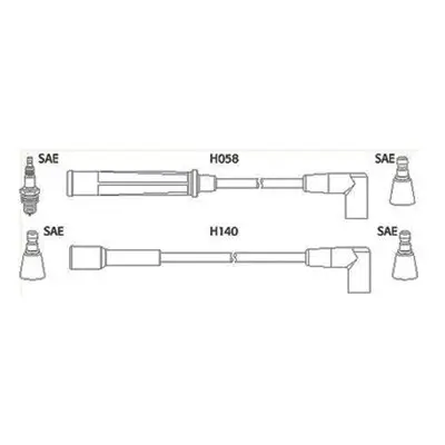 Zündleitungssatz HITACHI 134360