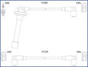 Zündleitungssatz HITACHI 134522