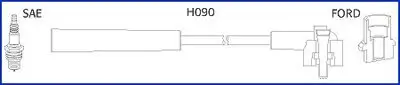 Zündleitungssatz HITACHI 134659