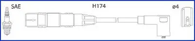 Zündleitungssatz HITACHI 134714