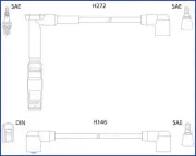 Zündleitungssatz HITACHI 134777