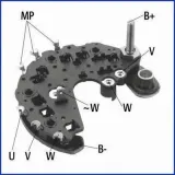 Gleichrichter, Generator HITACHI 139721