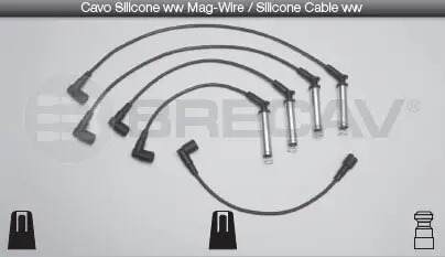 Zündleitungssatz BRECAV 09.515 Bild Zündleitungssatz BRECAV 09.515