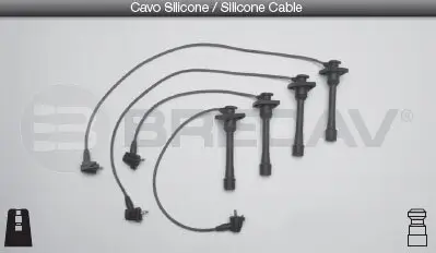 Zündleitungssatz BRECAV 33.501 Bild Zündleitungssatz BRECAV 33.501