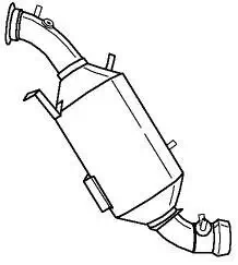 Ruß-/Partikelfilter, Abgasanlage SIGAM 61114 Bild Ruß-/Partikelfilter, Abgasanlage SIGAM 61114