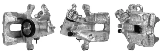 Bremssattel Hinterachse links hinter der Achse DRI 4115400 Bild Bremssattel Hinterachse links hinter der Achse DRI 4115400