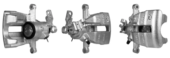 Bremssattel Hinterachse links hinter der Achse DRI 4177600 Bild Bremssattel Hinterachse links hinter der Achse DRI 4177600