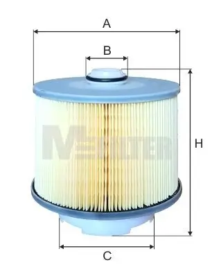 Luftfilter MFILTER A 8003 Bild Luftfilter MFILTER A 8003