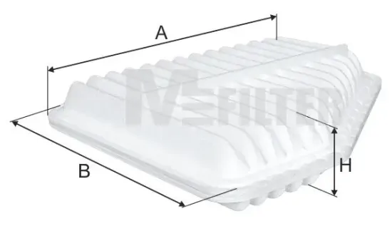 Luftfilter MFILTER K 7093 Bild Luftfilter MFILTER K 7093